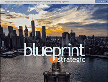 Tablet Screenshot of blueprintstrategic.com